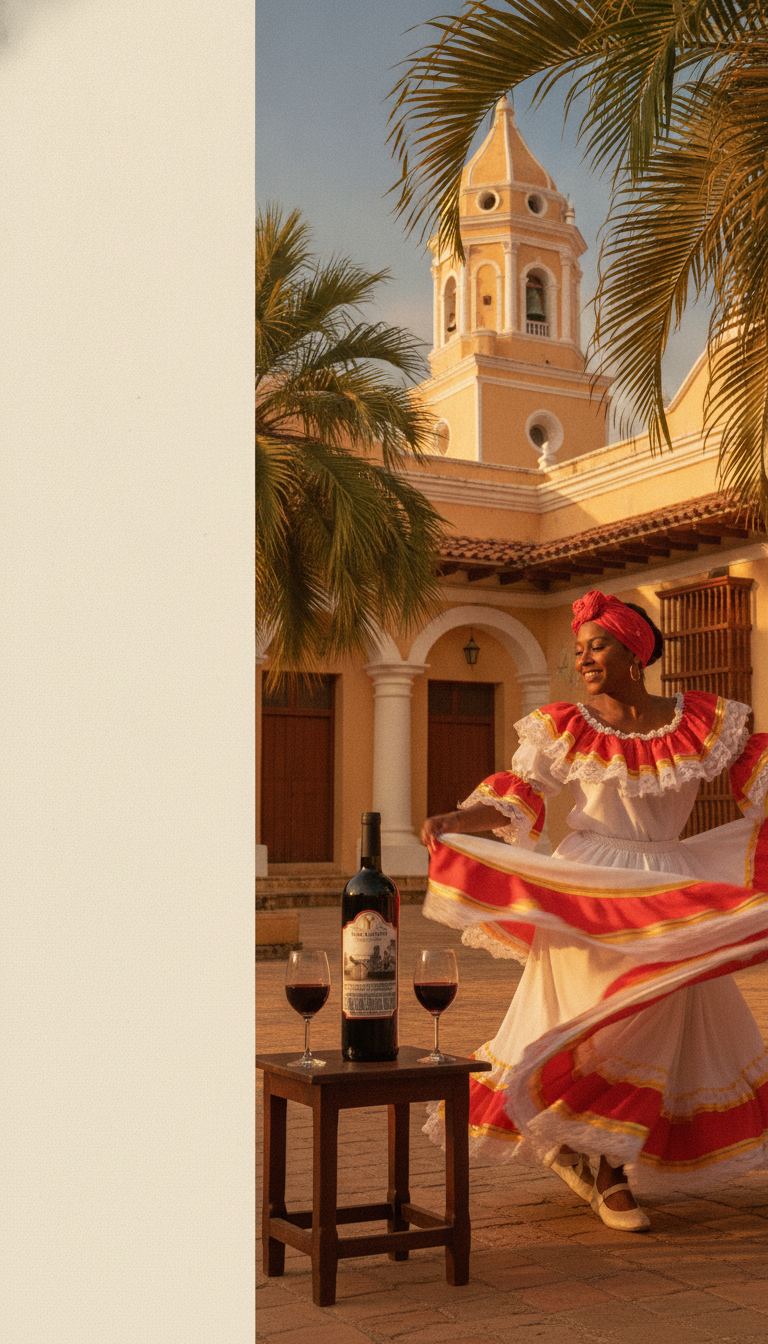 Vino Mompox servido en celebracion caribena