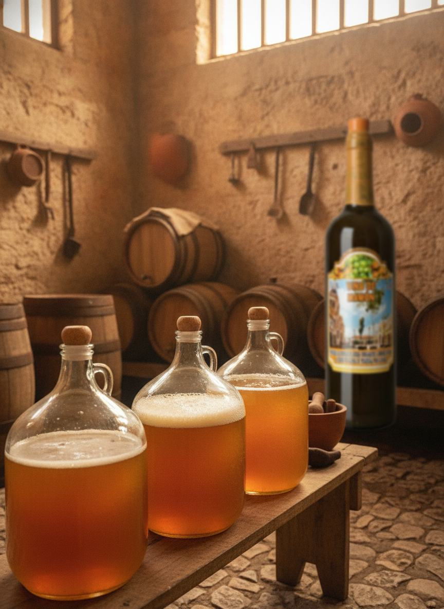 Cosecha de temporada, fermentado a mano